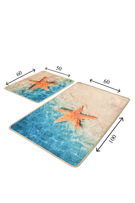 Mijölnir Juego de alfombras de baño Stella Multicolor